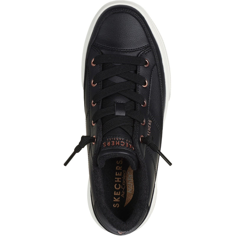 Skechers Arch Fit Arcade On My Way Zapatillas De Mujer Negras De Poliuretano.