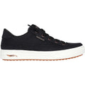 Skechers Arch Fit Arcade Meet Ya There Zapatillas De Deporte De Mujer De Algodón Negras