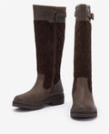 Barbour Oak Tall Botas Marrones De Mujer De Ante