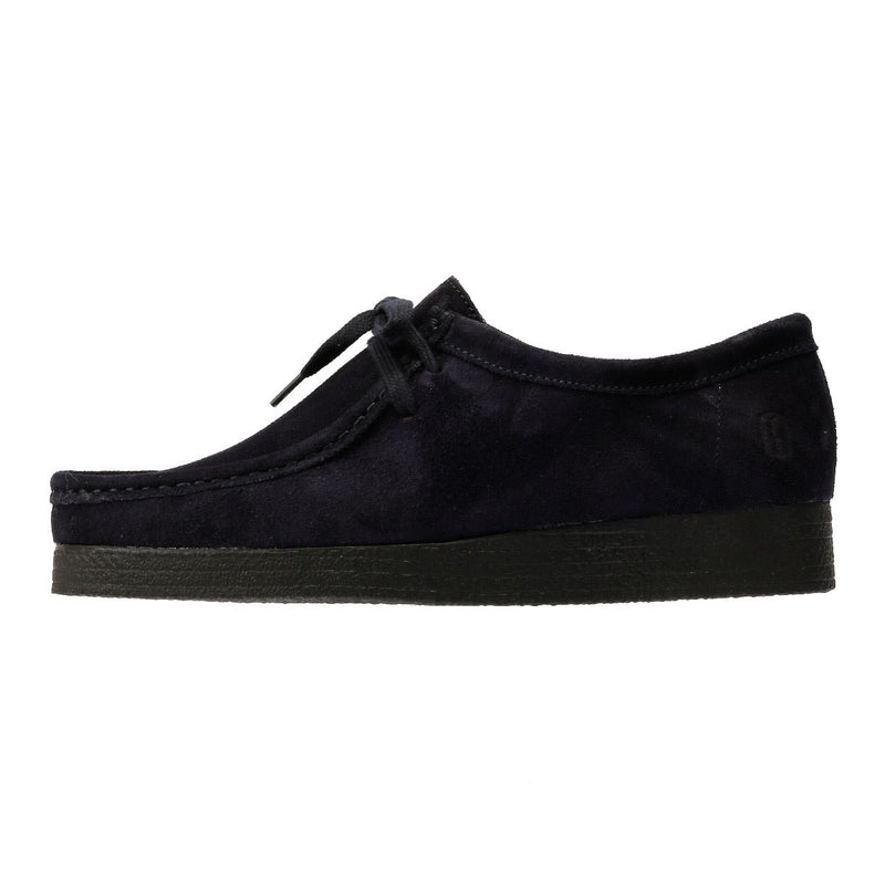 Tower Footwear Apache Zapatos Azules De Ante Para Hombre Con Cordones.