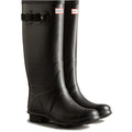 Hunter Huntress Wide Botas De Agua Negras Para Mujer
