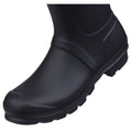 Hunter Original Short Botas De Agua Negras Para Mujer
