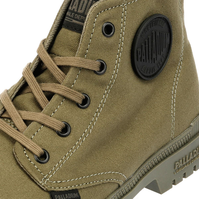 Palladium SP20 Hi CVS Botas Verdes De Lona