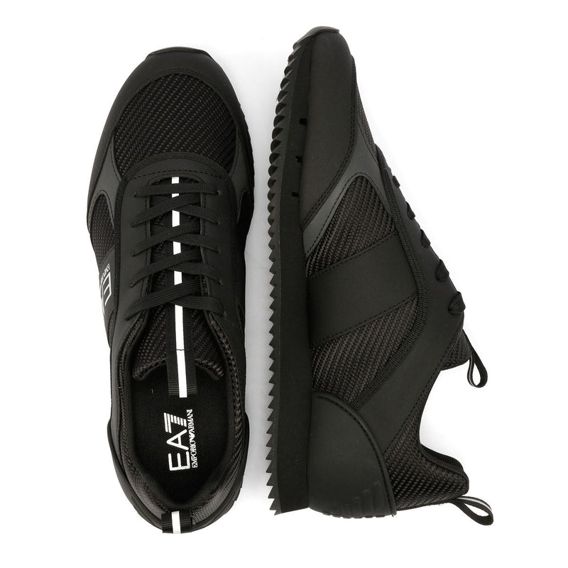 EA7 Black & White Carbon Zapatillas Negras Para Hombre