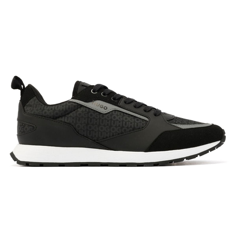 Hugo Icelin Runn Monogram Zapatillas Negras Para Hombre