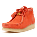 Clarks Originals Wallabee Botas De Mujer De Ante En Color Naranja