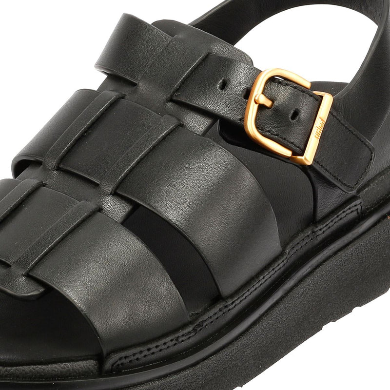FitFlop GEN-FF Fisherman Sandalias De Cuero Para Mujer En Color Negro