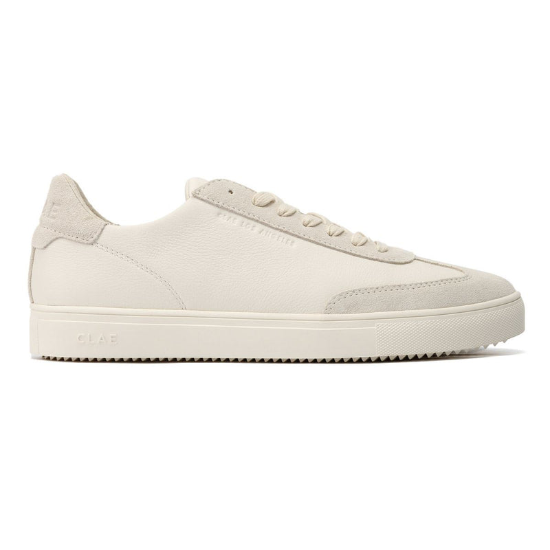 Clae Deane Zapatillas Blancas De Cuero Para Hombre