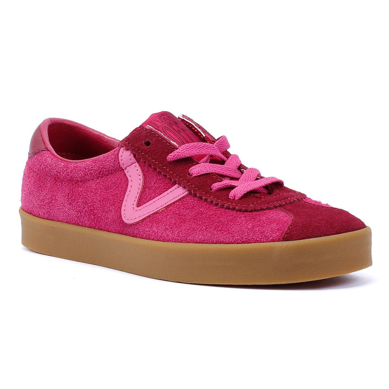 Vans Sport Low Zapatillas De Ante Rosa Para Mujer