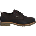 Hunter Jura Zapatos De Cuero Marrones Con Cordones Para Hombre.