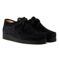 Tower Footwear Apache Zapatos Azules De Ante Para Hombre Con Cordones.