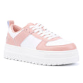 Hugo Lyssa Tennis Zapatillas De Deporte Blancas De Cuero Para Mujer