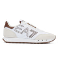 EA7 Vintage Zapatillas Blancas De Ante Para Hombre