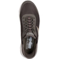 Skechers GO WALK Flex Hands Up Zapatillas De Tela Marrón Para Hombre