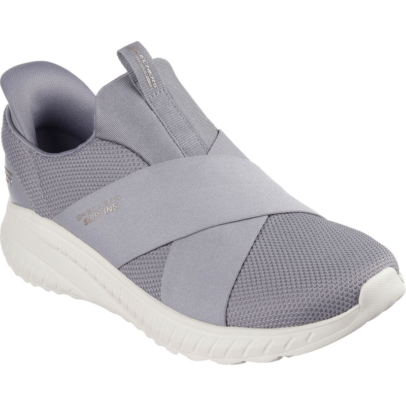 Skechers Bobs Squad Chaos Your Moment Zapatillas De Deporte Grises Para Mujer