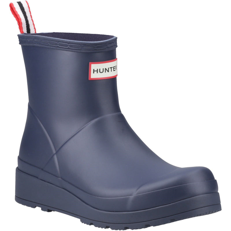 Hunter Play Short Botas De Agua Azules Valtameri Para Mujer