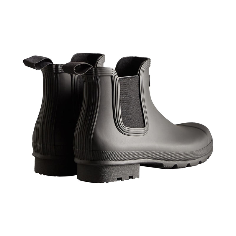 Hunter Original Chelsea Botas De Agua Negras Para Hombre