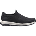 Hush Puppies Cole Mocasines De Nobuk Negro Para Hombre