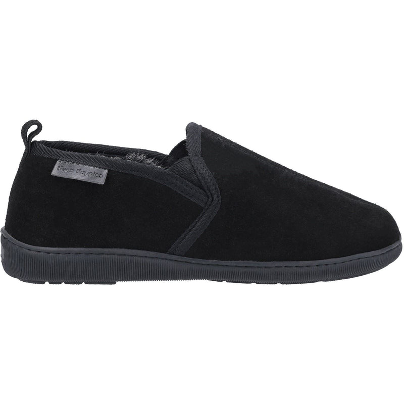 Hush Puppies Arnold Zapatillas De Hombre Negras De Ante