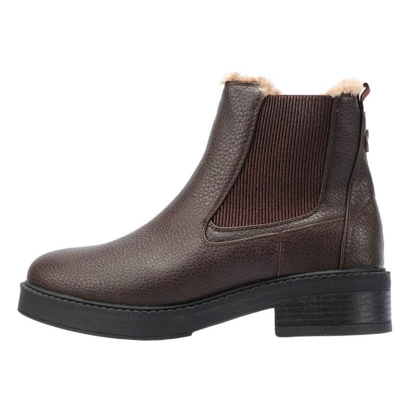 Blowfish Malibu Vera Cozy Botas Marrones De Mujer De Piel Sintética