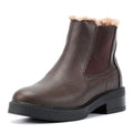 Blowfish Malibu Vera Cozy Botas Marrones De Mujer De Piel Sintética
