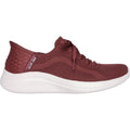Skechers Ultra Flex 3.0 Brilliant Path Zapatillas De Deporte De Mujer En Color Borgoña