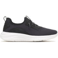 Hush Puppies Elevate Zapatillas De Cuero Negras Para Mujer