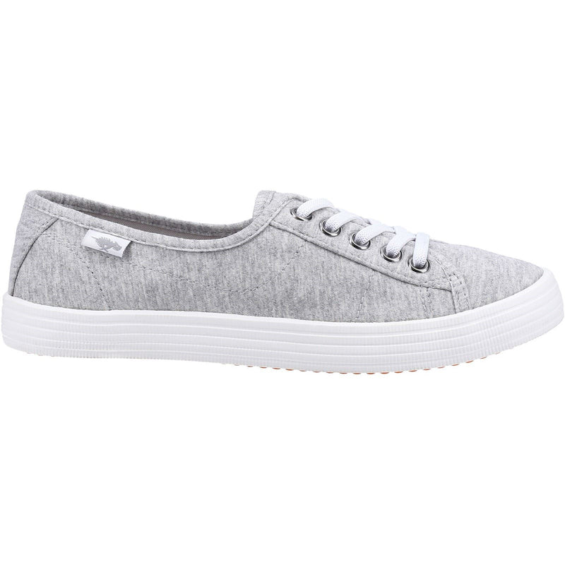 Rocket Dog Chow Chow Zapatillas De Deporte De Mujer De Algodón Gris Claro