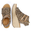 Blowfish Malibu Lacey Pixie Sandalias De Leopardo Para Mujer