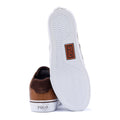 Ralph Lauren Hanford III Zapatillas De Cuero Marrón Para Hombre