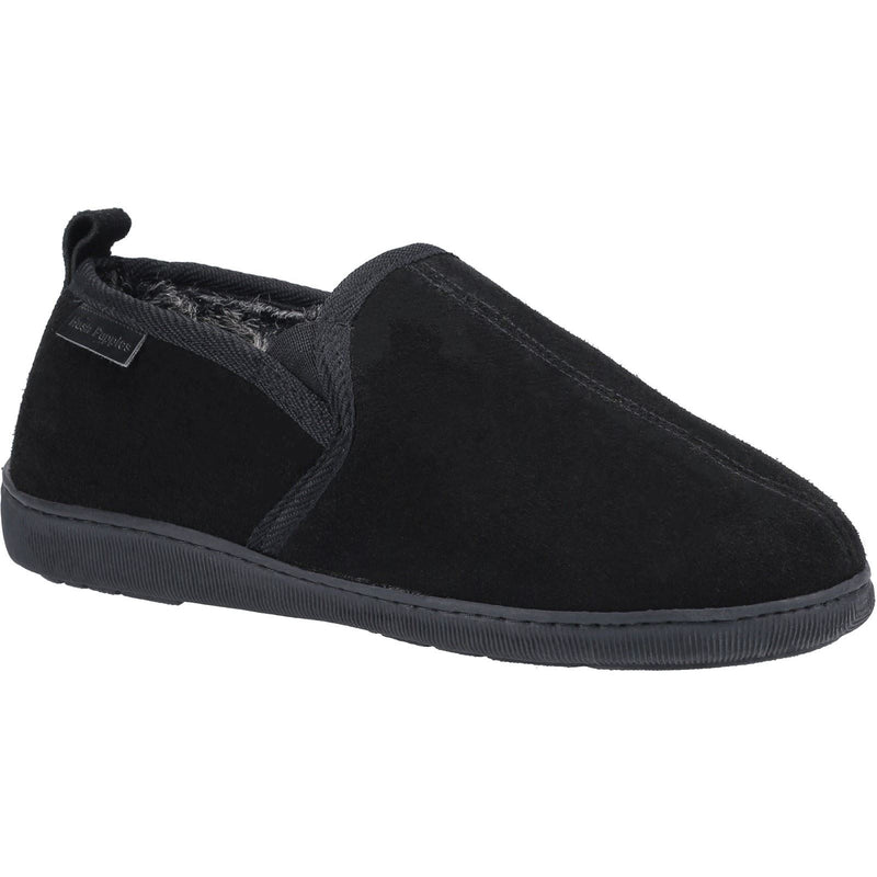 Hush Puppies Arnold Zapatillas De Hombre Negras De Ante