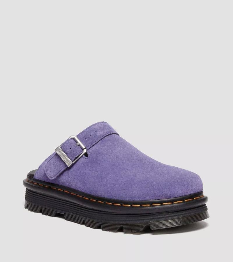 Dr. Martens Zebzag EH Zuecos De Ante Morado