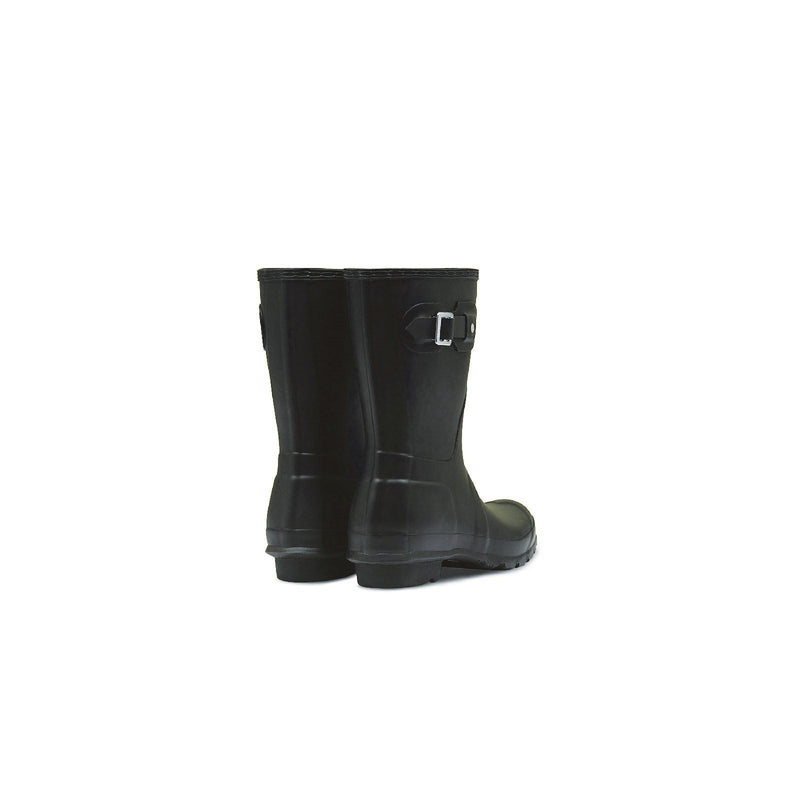 Hunter Original Short Botas De Agua Negras Para Mujer