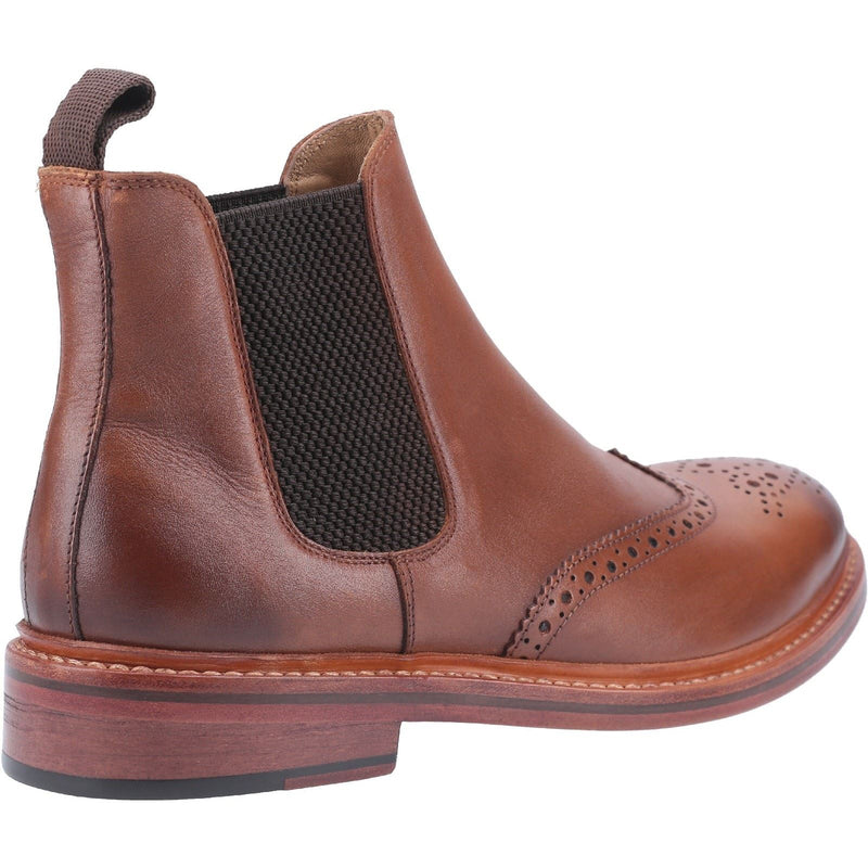 Cotswold Siddington Botas De Cuero Marrón Para Hombre