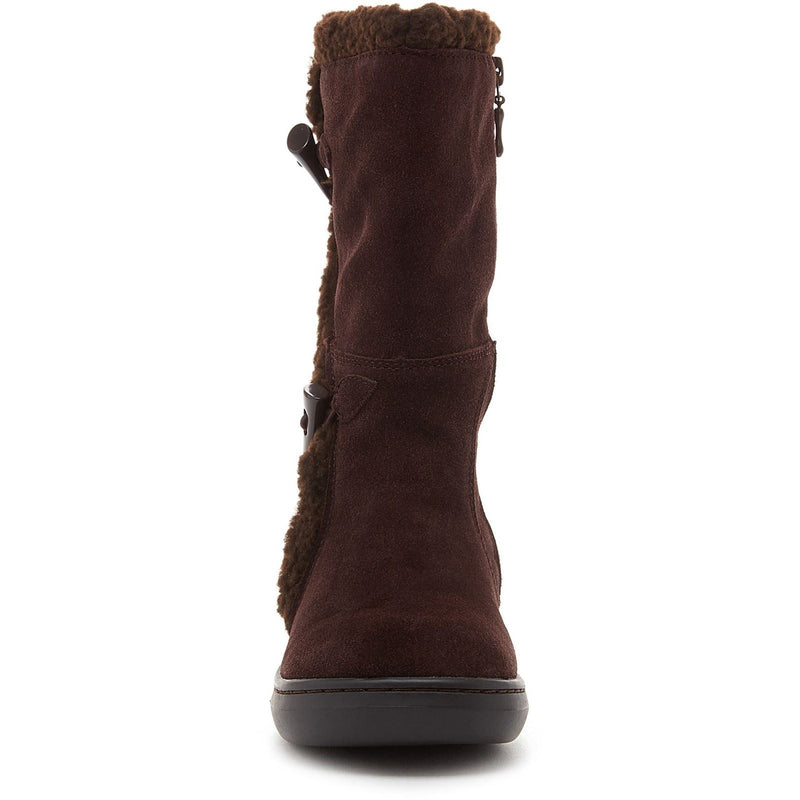 Rocket Dog Slope Botas De Ante Para Mujer En Color Chocolate.