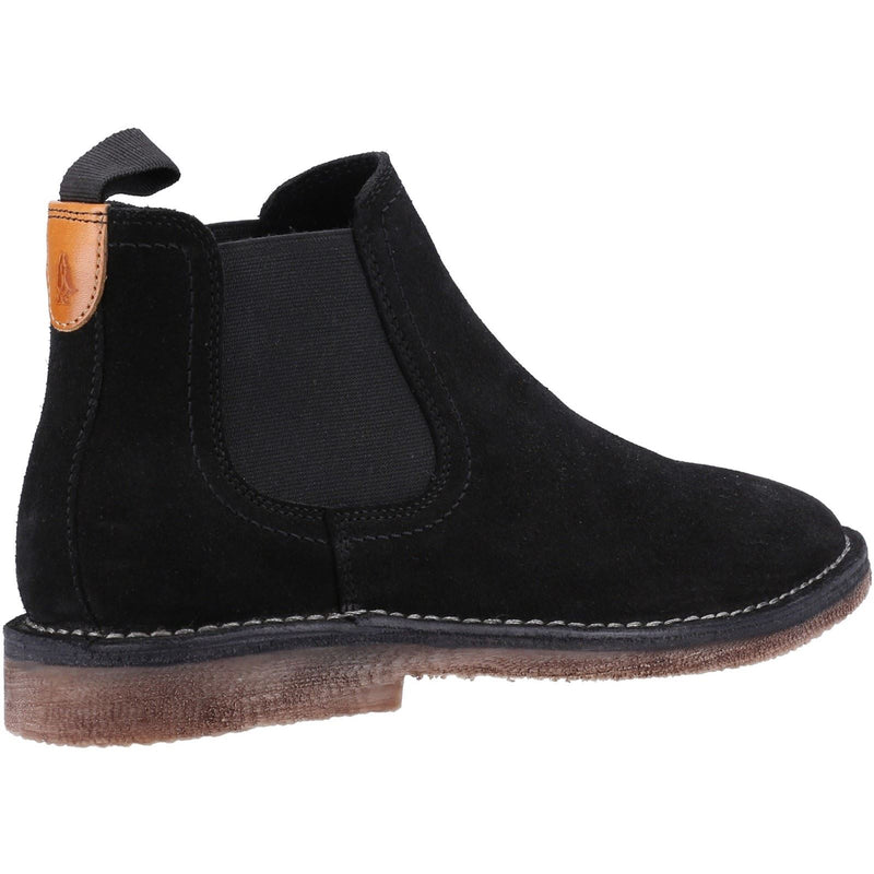 Hush Puppies Shaun Botas Negras De Ante Para Hombre
