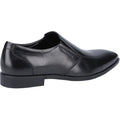 Hush Puppies Ellis Zapatos De Cuero Para Hombre, Color Negro, Sin Cordones.