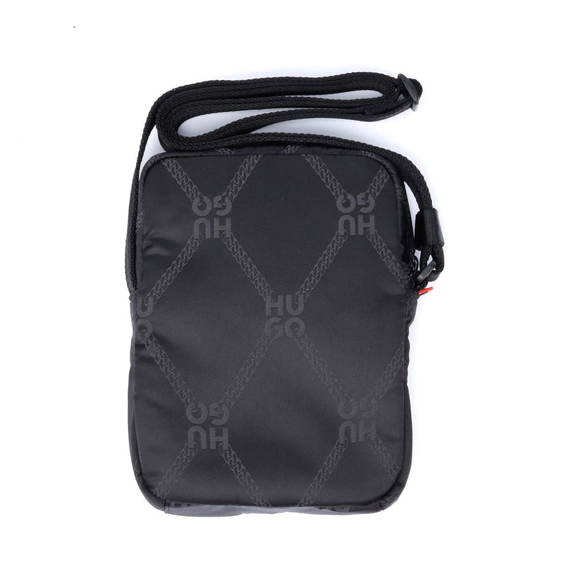 Hugo Ethon 2.0 Bolso De Reportero Negro Para Hombre De Poliéster