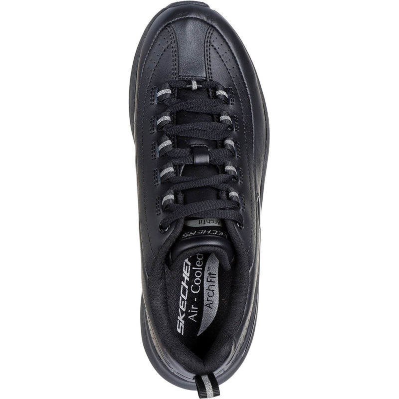 Skechers Arch Fit 2.0 Star Bound Zapatillas De Mujer Negras De Poliuretano.