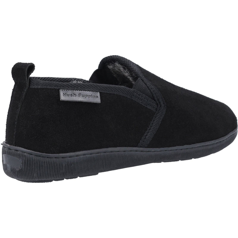 Hush Puppies Arnold Zapatillas De Hombre Negras De Ante