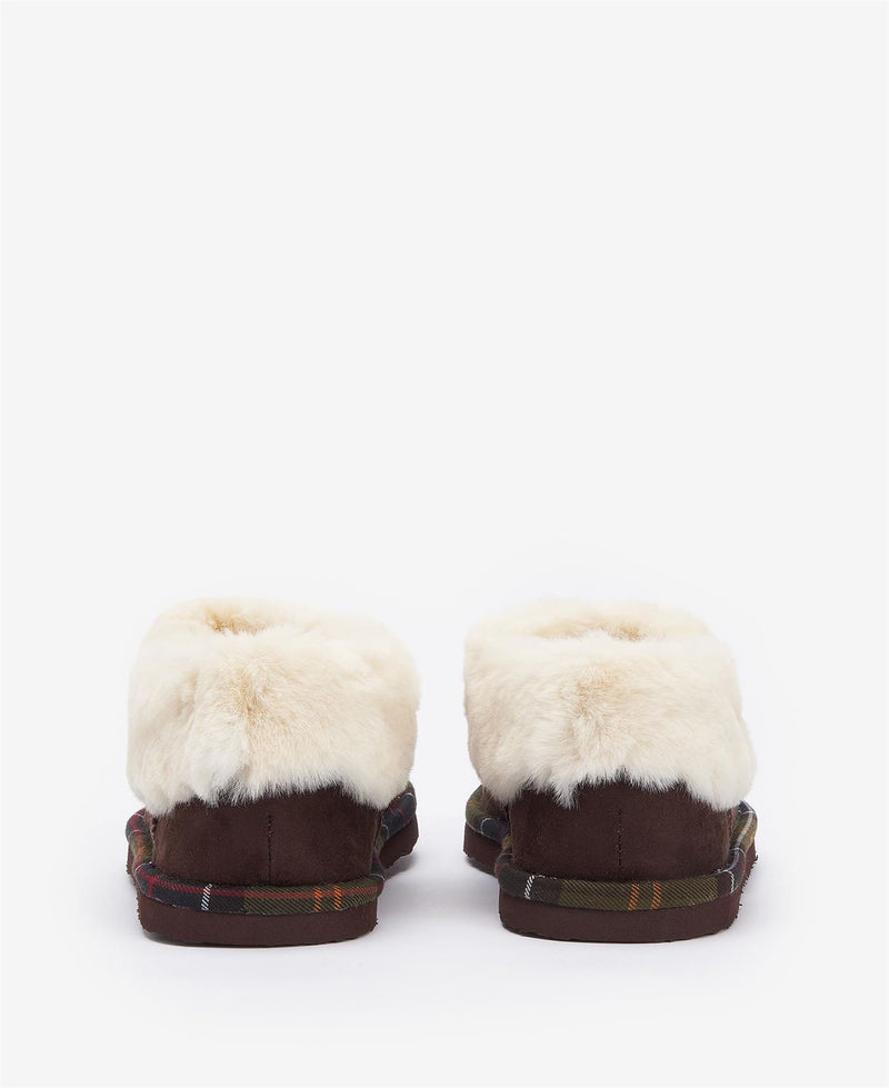Barbour Eloise Zapatillas Marrones De Mujer De Piel Sintética.