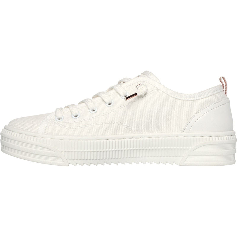 Skechers BOBS Copa Zapatillas De Deporte Para Mujer En Color Blanco Roto.