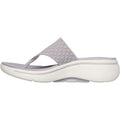 Skechers Go Walk Arch Fit Sandal Spellbound Sandalias De Mujer De Poliéster Color Lila
