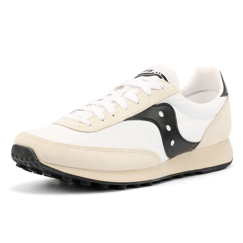 Saucony Trainer 80 Zapatillas De Ante Blancas