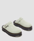 Dr. Martens Zebzag EH Zuecos Verdes De Ante
