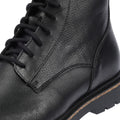 Birkenstock Highwood Lace Mid Botas Negras De Cuero Para Hombre.
