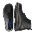 Birkenstock Highwood Lace Mid Botas Negras De Cuero Para Hombre.