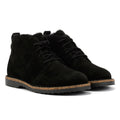 Birkenstock Uppsala Mid Shearling Botas De Mujer De Ante Negras.