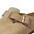 Birkenstock Boston Waxy Marrón Tabaco Zuecos