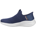 Skechers Ultra Flex 3.0 Smooth Step Zapatillas De Deporte De Hombre De Poliéster Azul Marino